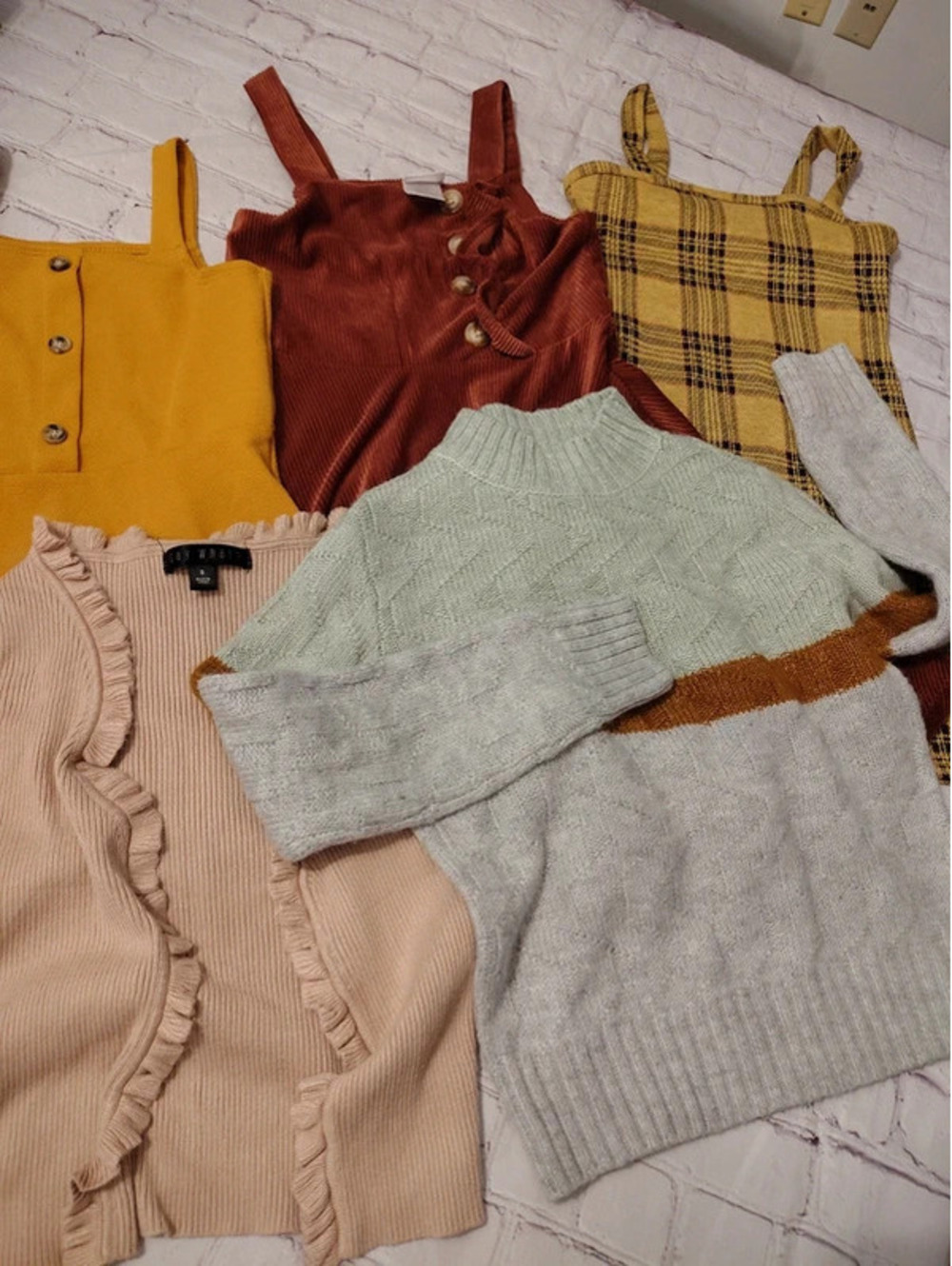 Girls Fall Bundle Size Small  7/8 Copper Key & More
